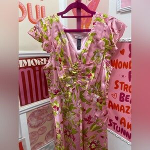NWOT JANE STREET FLORAL PINK DRESS